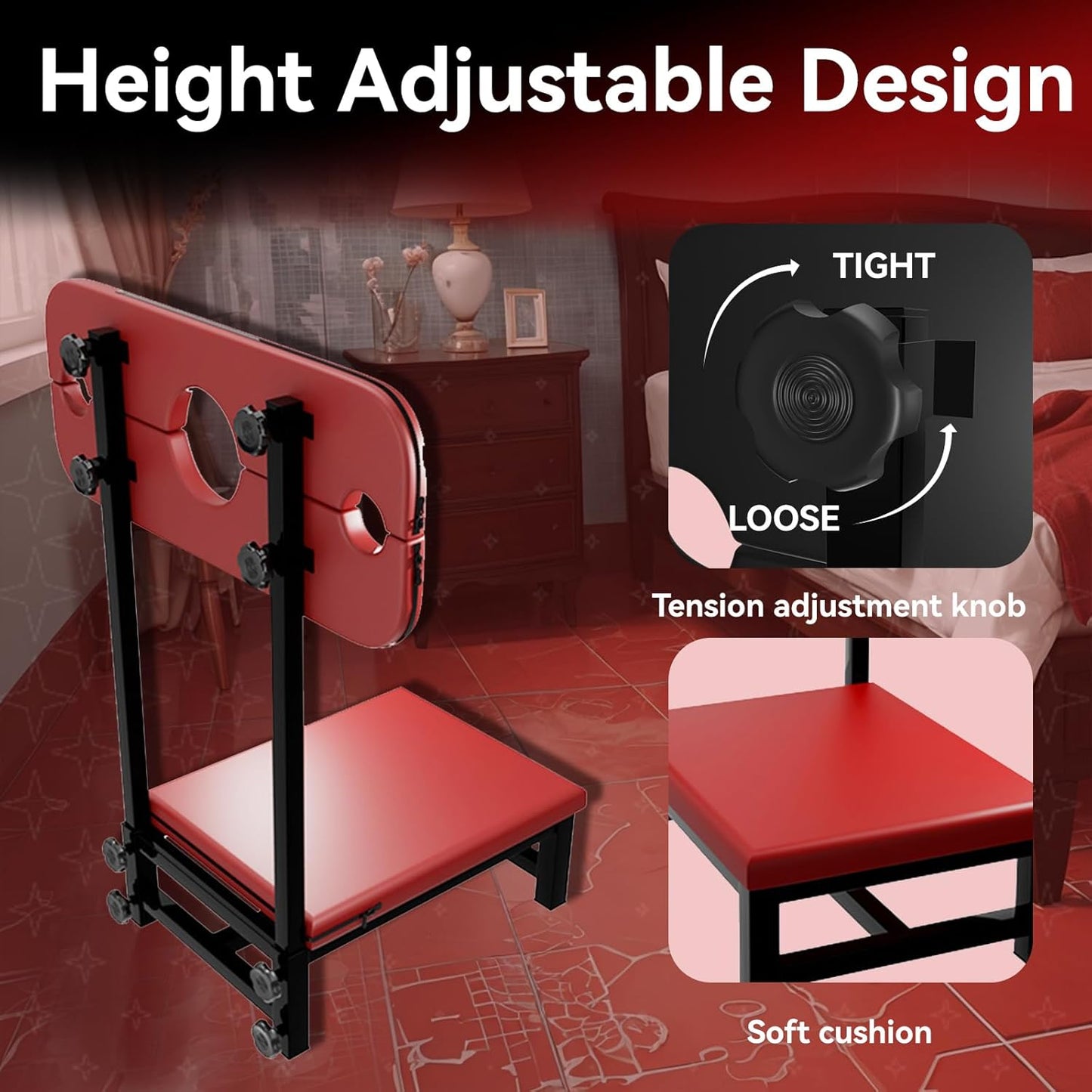 BoundThrone Adjustable BDSM Restraint Sex Chair