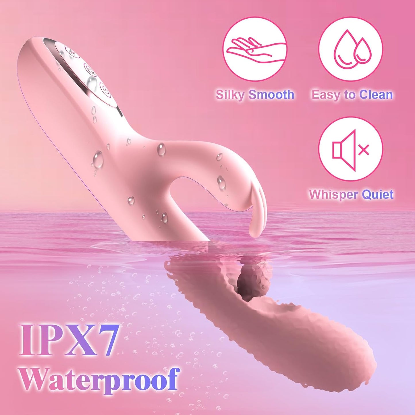 CloudSpiral 3-in-1 Rabbit Vibrator