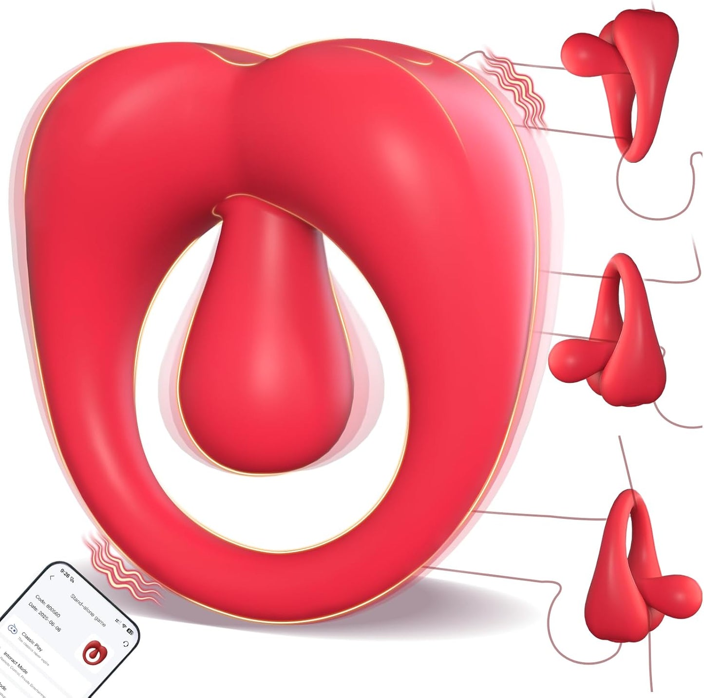 ClutchMotion 360° Vibrating Cock Ring