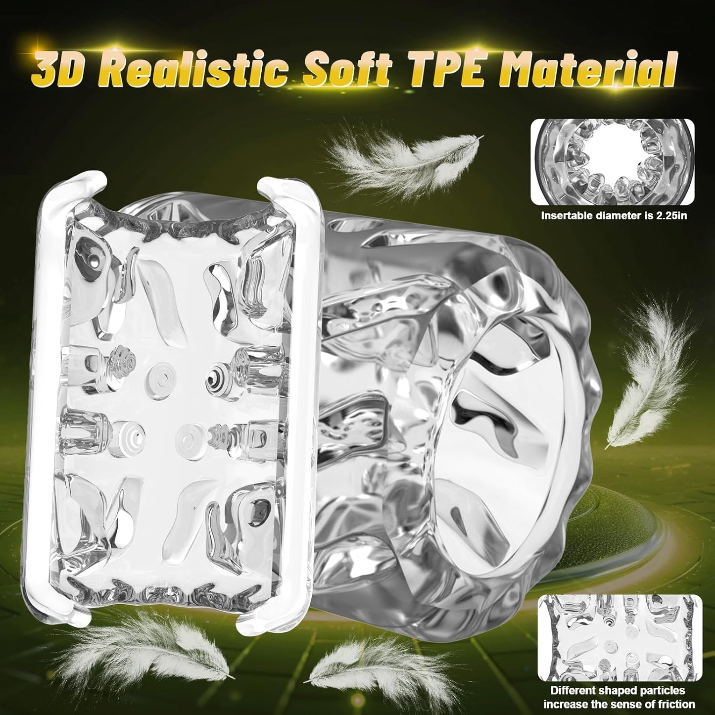 CubeDrive Open-Ended Thrusting Male Stroker