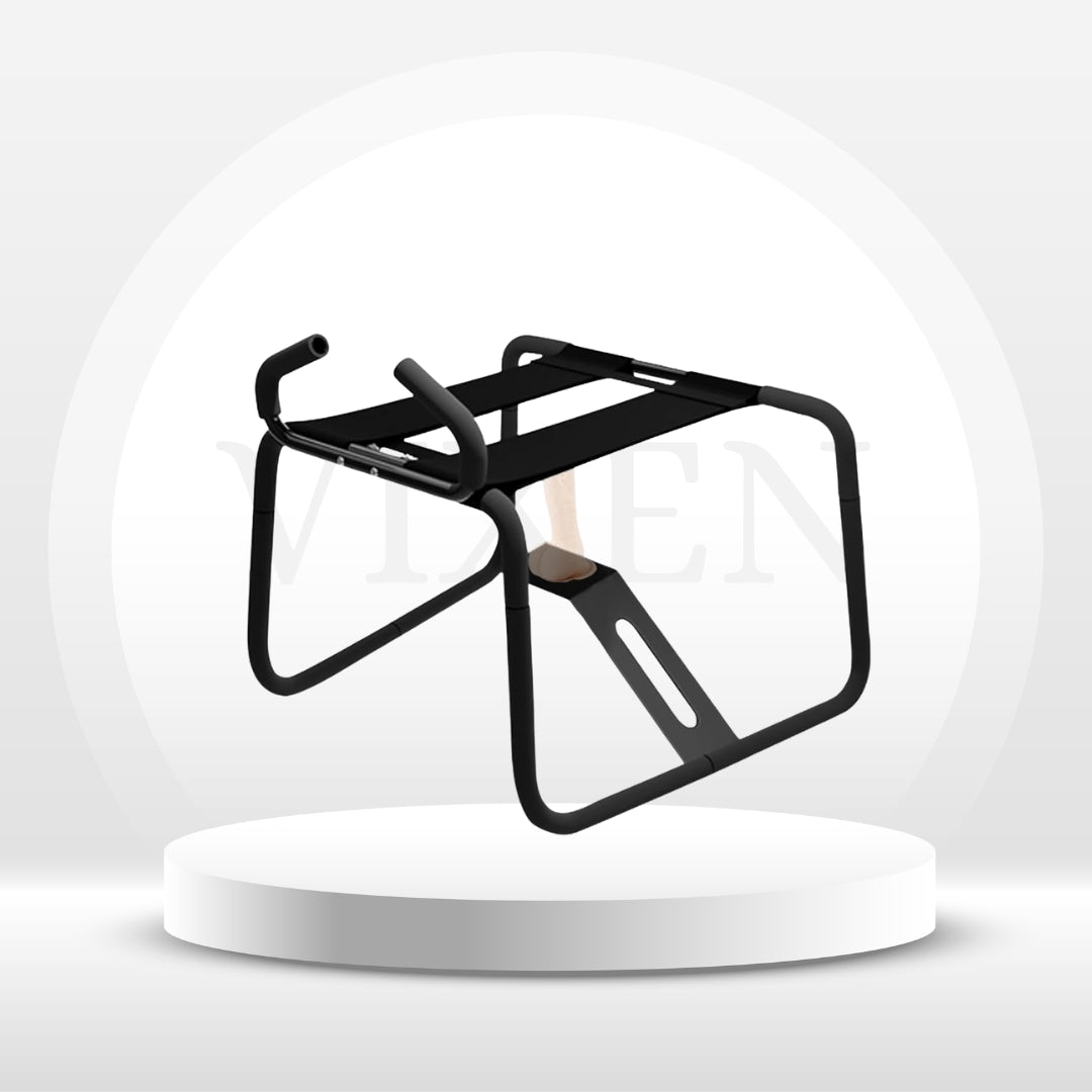 FlexMount Adjustable Height Sex Chair with Handrail