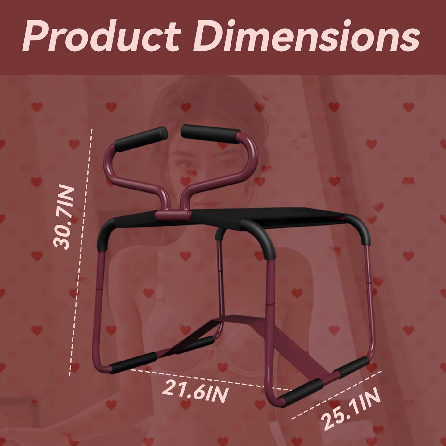 GripGlide Heavy-Duty Sex Chair for Deep Play