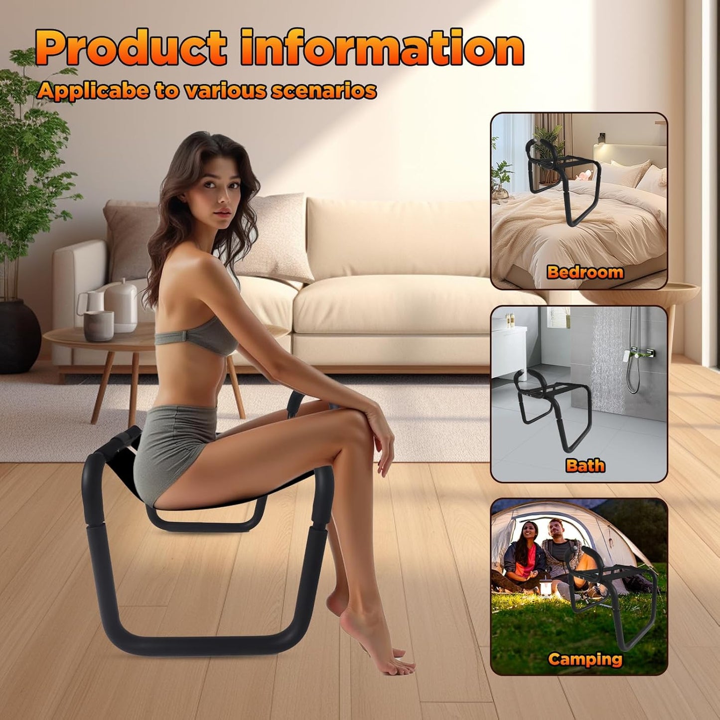 PositionMaster Adjustable Sex Chair for Couples