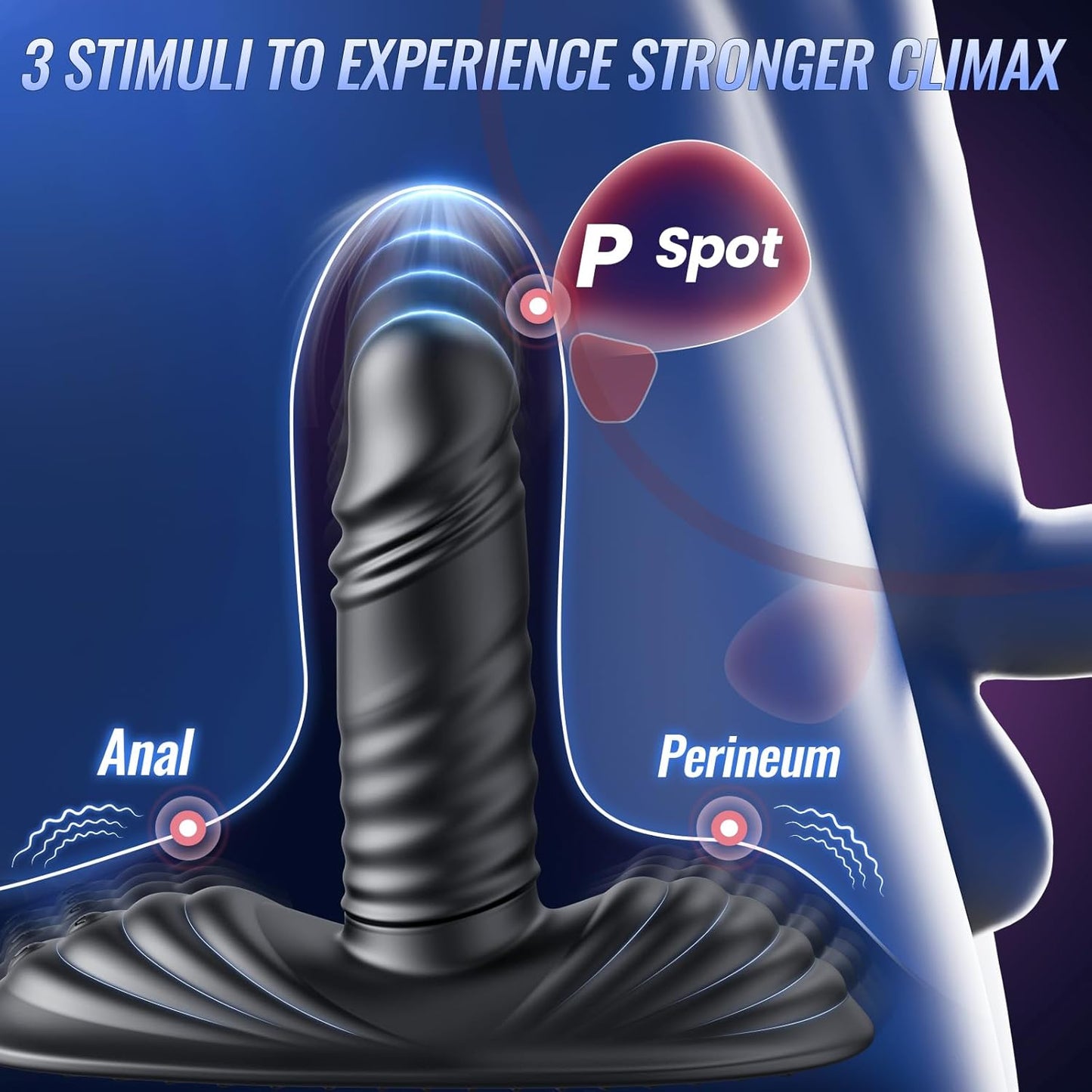 RiderMax 7-in-1 Thrusting Anal Prostate Toy