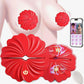 RoseBound Smart Vibrating Nipple Clamps