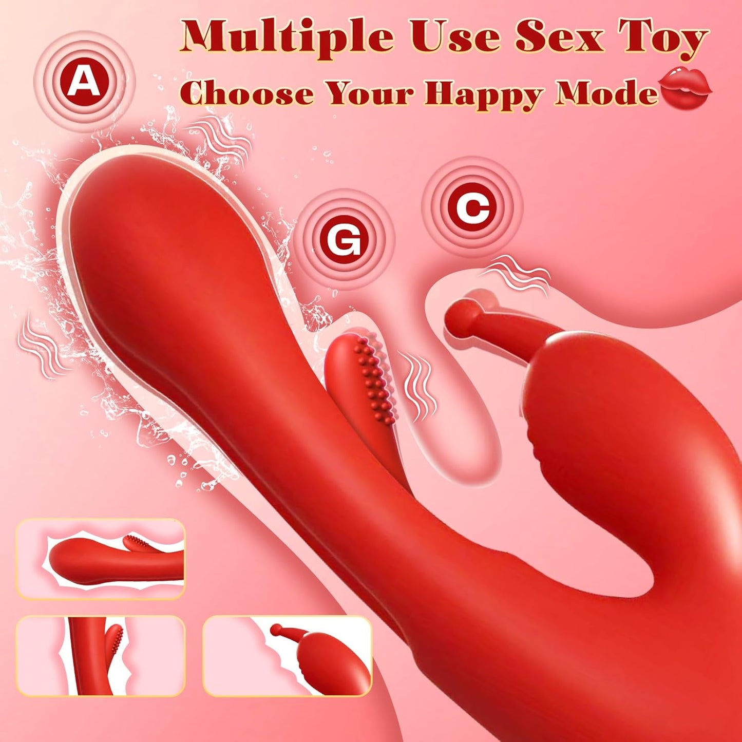 TriplePulse Flap & Thrust Vibrator