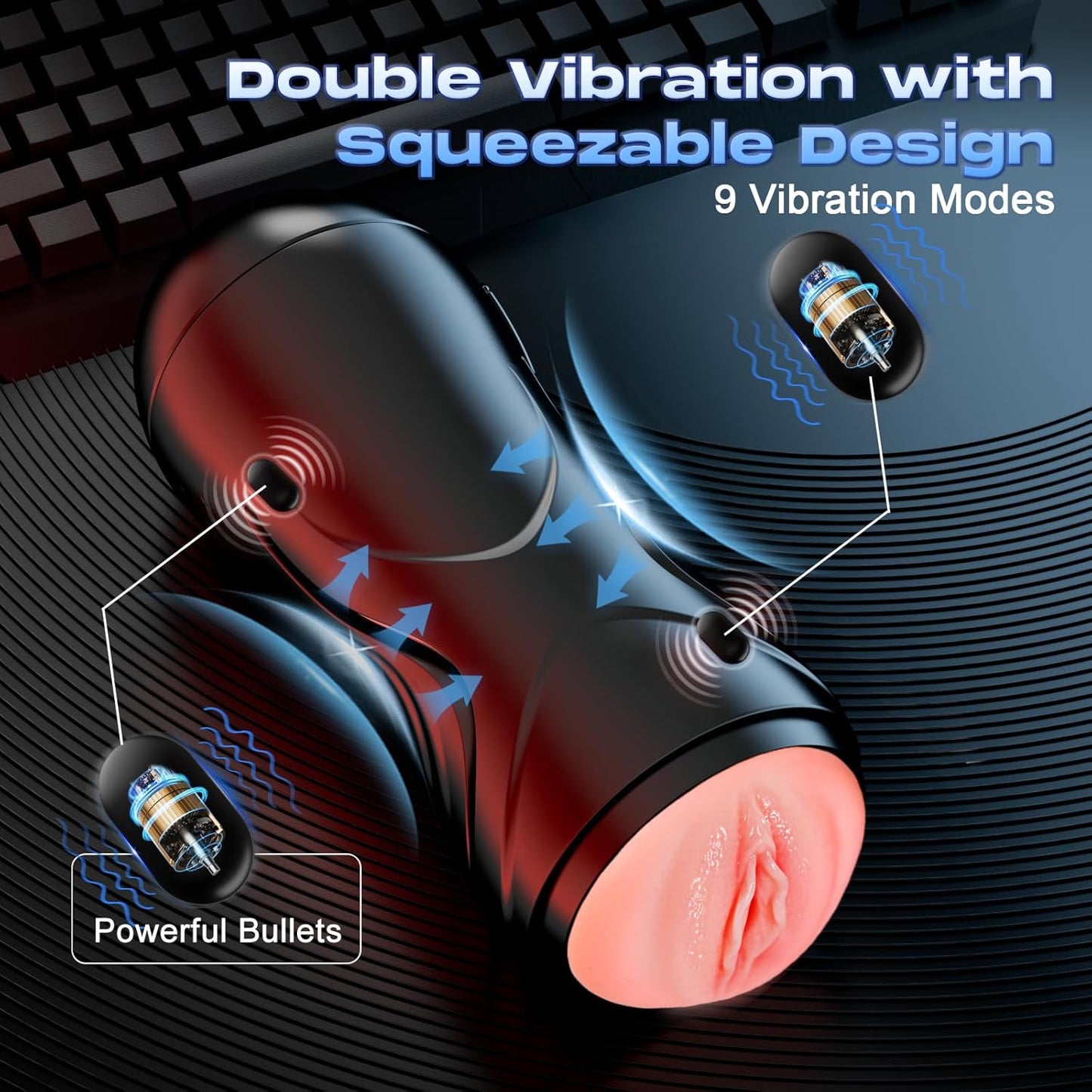 VibeLock App-Controlled Fleshlight Vibrator